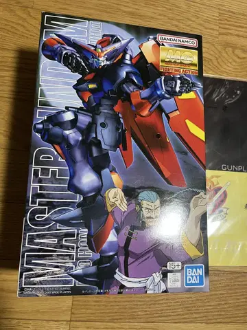 MG 1/100 마스터 건담 건담 프라모델 파일, 스티커