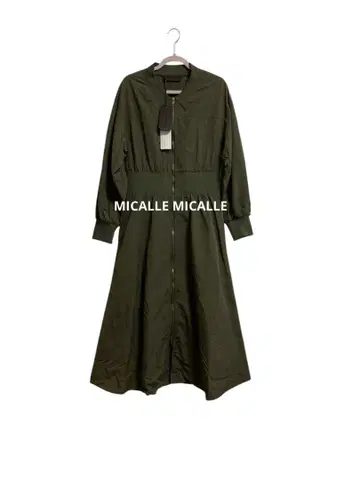 [ MICALLE MICALLE/미카레미카레 ] 나일론 자켓 원피스