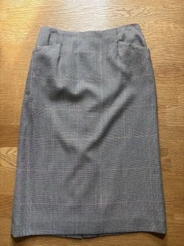 매킨토시 철학 글렌체크 패턴 스커트