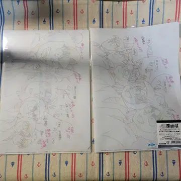 닌타마 란타로 클리어 파일 2장 세트