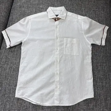BLACK LABEL 반팔 셔츠 화이트