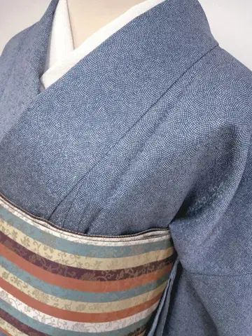 세탁 가능한 에도 코몬 상어 코몬 탁한 파란색 L 사이즈