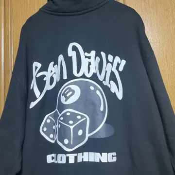 벤 데이비스 블랙 집업 트레이닝복