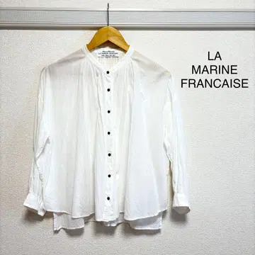 LA MARINE FRANCAISE 긴팔 셔츠 블라우스 MUJI 유니클로