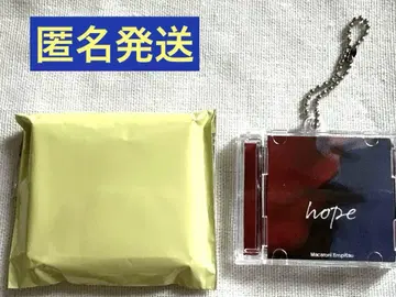 마카로니 연필 미니어처 CD풍 키링 hope