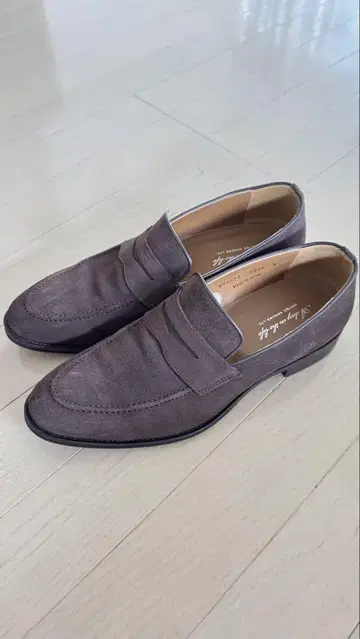 United Arrows 브라운 스웨이드 로퍼