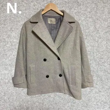 N. 더블 크로스 노카라 숏코트