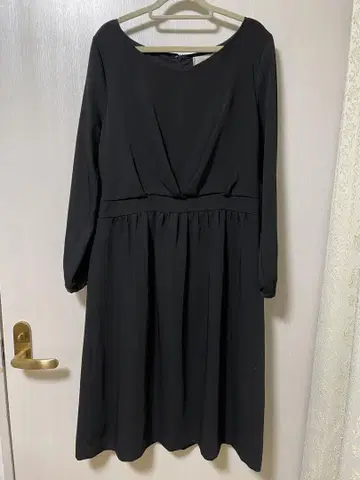 택 포함 새상품 un dix cors 블랙 원피스