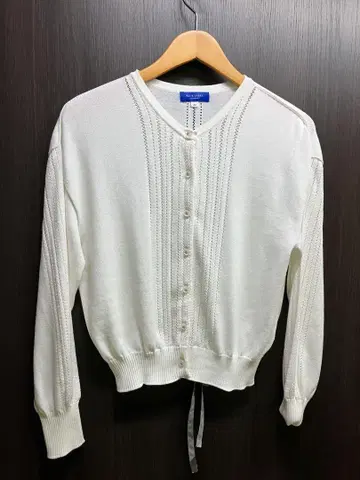 BLUE LABEL CRESTBRIDGE 화이트 가디건 38