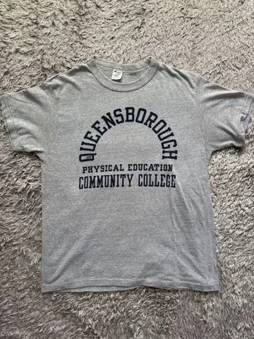 80s 챔피온 champion 빈티지 T셔츠 L 사이즈 얼룩 프린트