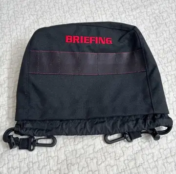 미사용 아이언 커버 헤드 커버 브리핑 BRIEFING 블랙