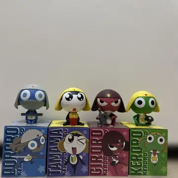 개구리 중사 케로로 제일복권 피규어 세트