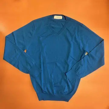 TOMORROWLAND tricot 하이 게이지 V넥 스웨터 파랑 M