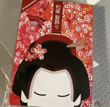 새상품 일본 의류 머리 장식 꽃 시치고산