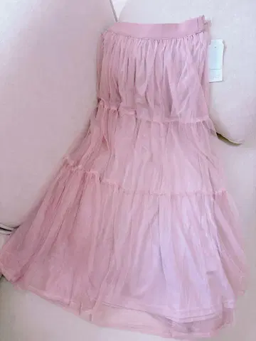 tocco closet 핑크 롱 스커트 M