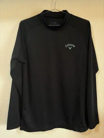 Callaway 블랙 긴팔 셔츠 미사용품