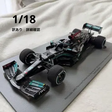 하자품) spark 메르세데스 F1 해밀턴 1/18 바레인 Gp 2021
