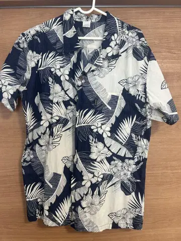 Hawaiian 알로하 셔츠 꽃무늬 S 사이즈