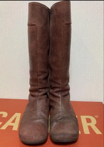 CAMPER 캠퍼 롱 부츠 사이즈 38 보르도
