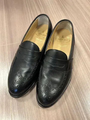 [ 새상품급 ] SCOTCH GRAIN 로퍼 블랙
