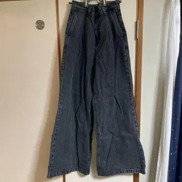 MONO-MART 와이드 데님 S 사이즈