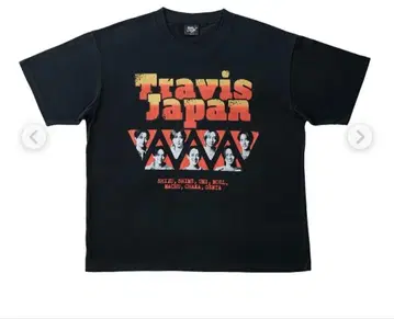 Travis Japan 월드 투어 2024 티셔츠 Road to A