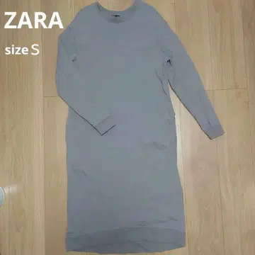 ZARA 그레이지 롱 원피스 사이드 포켓 포함