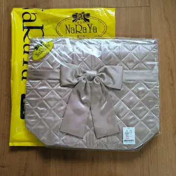 미개봉 새상품 나래야 NaRaYa 리본 백 버킷형 M NBS200