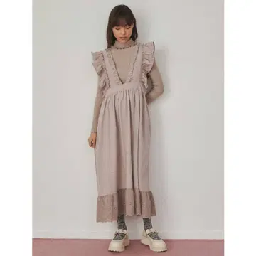 merryjenny 피치 프릴 원피스