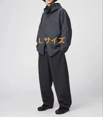유니클로U 브러쉬드 맨투맨 와이드 팬츠 L 다크 그레이 UNIQLO U