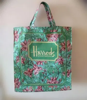 Harrods 꽃무늬 토트백 빅
