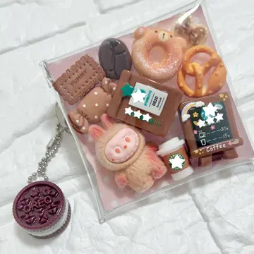 가챠 파우치 러브부 스벅에서 카페 타임 파우치
