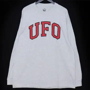 UPPER FIELD ONE 어퍼필드원 롱T 티셔츠 그레이