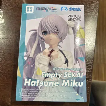 새상품 미개봉 Empty SEKAI Hatsune Miku 피규어