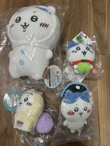 선착순! 하치와레 봉제 인형 4개 세트! 낱개 판매 불가!