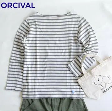 새상품 오르치발 ORCIVAL 보더 티셔츠 오르치발 여성용