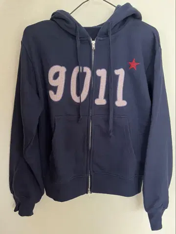 COMMON GULL PRODUCTS 911 후드티 네이비