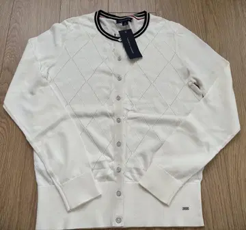 타미힐피거 크루넥 니트 가디건