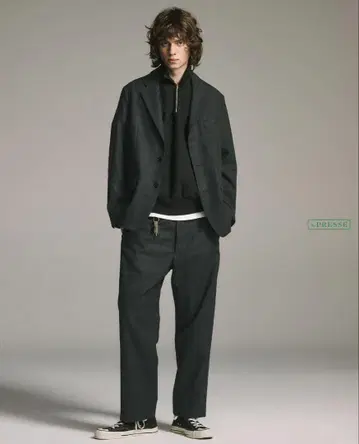 A.PRESSE 23AW Windowpane Jacket size2