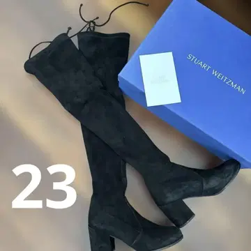 23 Stuart Weitzman TIELAND 블랙 니하이 부츠