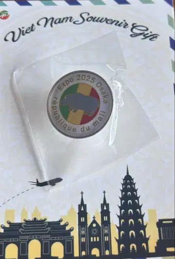 [수량 한정] 오사카 간사이 만박 마리 핀 배지