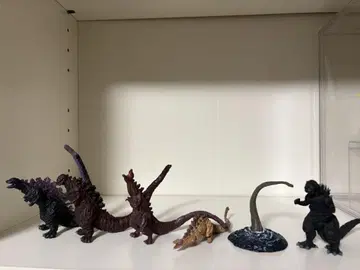 고질라 피규어 6체 세트