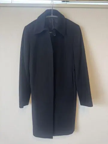 M-premier 블랙 롱 코트