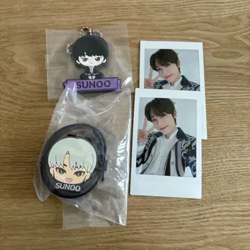 ENHYPEN 선우 SUNOO FATE+ 폴라로이드 라이트 키링