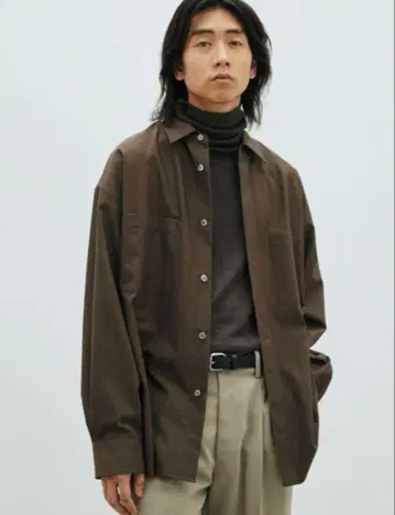 LIDNM Super130s VINTAGE CHECK SHIRT