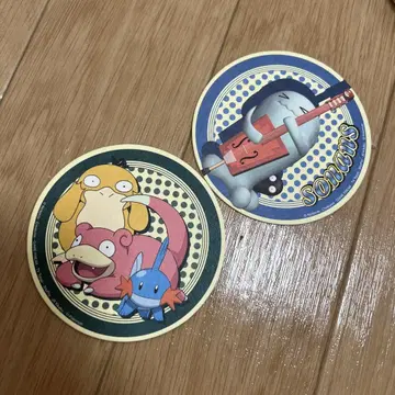 포켓파크 한정 오리지널 종이 코스터 굿즈 포켓몬
