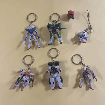 건담 키링 6개 세트 1개