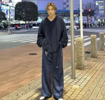 student apathy zebra slacks 네이비 L