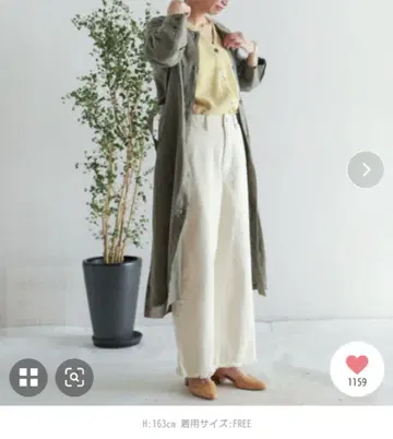 놈브르 임페어 프렌치 린넨 셔츠 코트