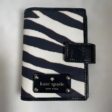 kate spade 수첩 커버 시스템 수첩 커버 제브라 패턴